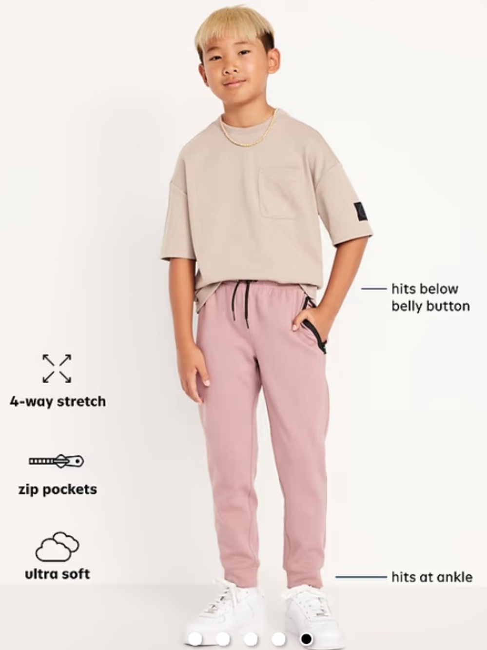 NWOT!  Old Navy OliveGreen Jogger Sweatpants with Elastic Cuffs x Boys.